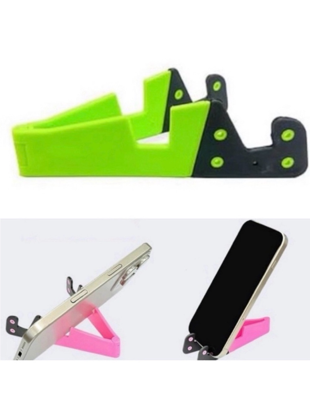 💞 New Green & Black Travel Universal Folding Phone Stand